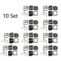 Set of 10 Carburetor Carb Kits for ZAMA RB-39 Poulan McCulloch Chainsaws