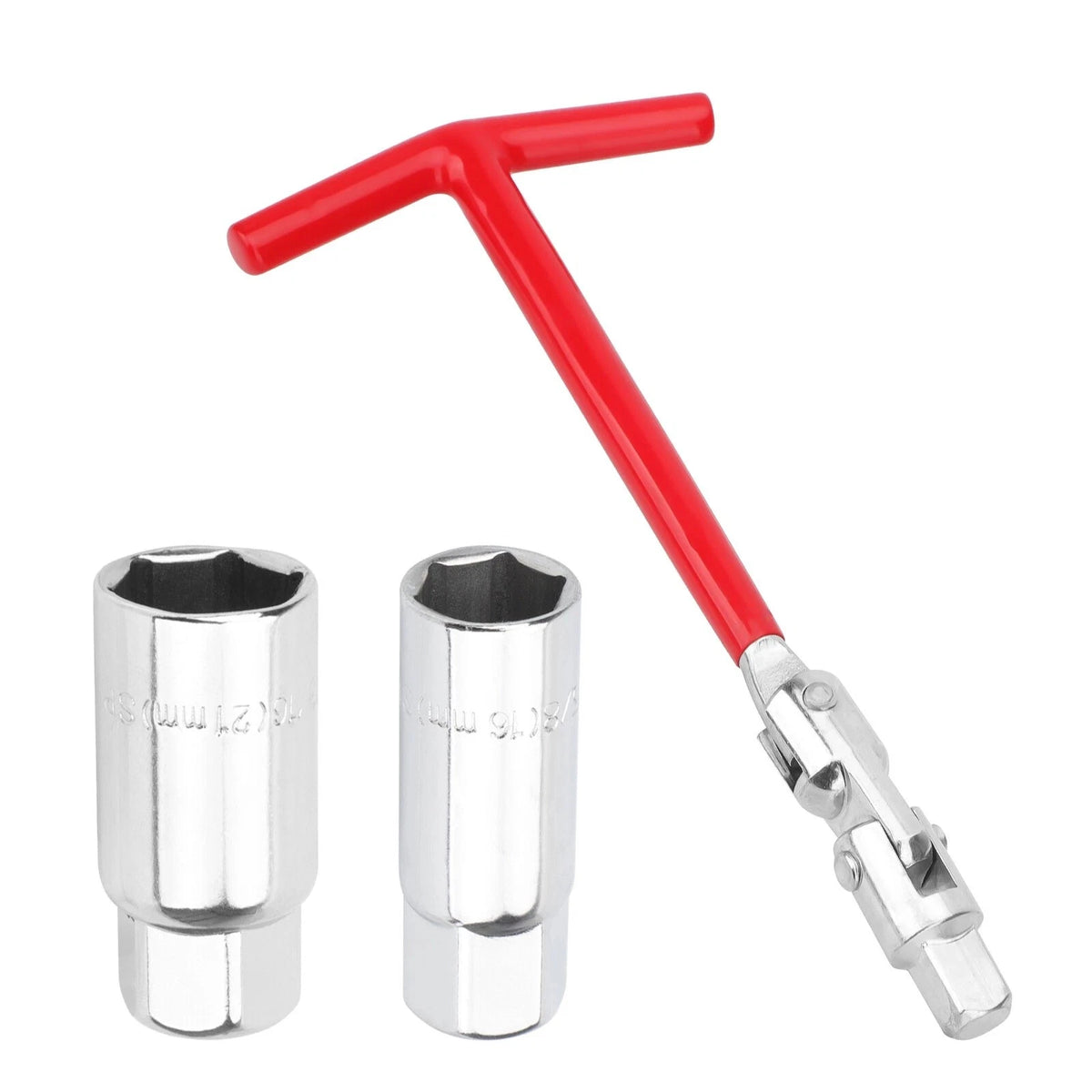 Spark Plug Removal Tool T-Handle Wrench 16mm 21mm for Motorcycle