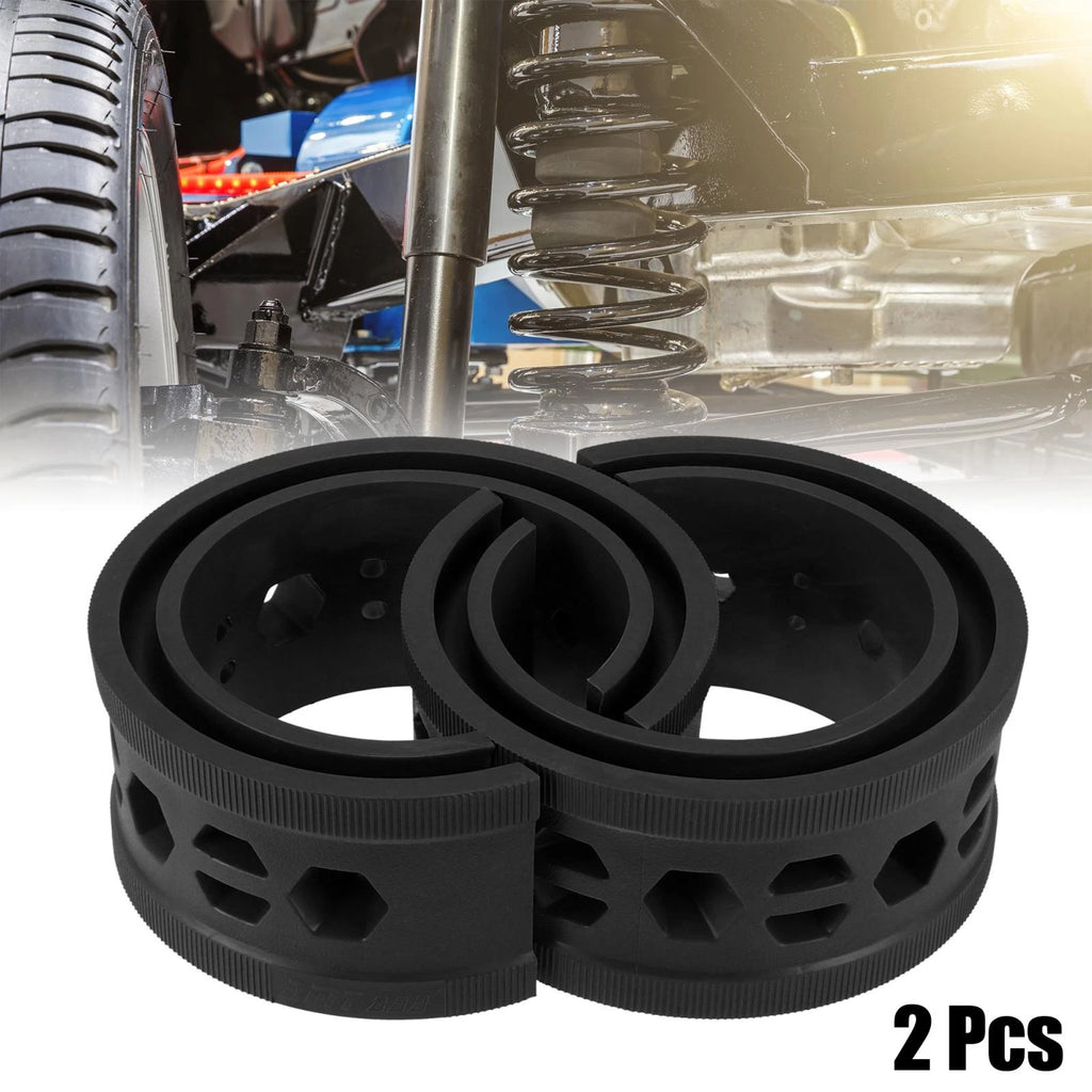 Coil Spring Rubber Buffer Set 2pc Universal for Ford Chevy (Fits A Type)
