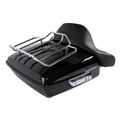 Chopped Trunk Backrest Rack for Harley Road King (2014–2026)