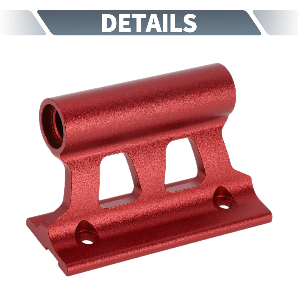 Quick Release Bike Fork Mount Rack Set for 0.26in 6.5mm Thru Axle Red