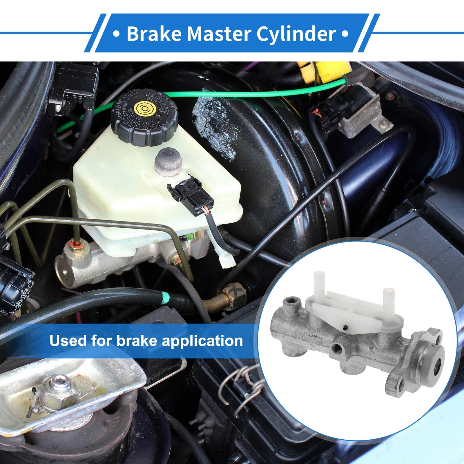 Brake Master Cylinder Replacement for Mitsubishi Outlander (2003–2004)