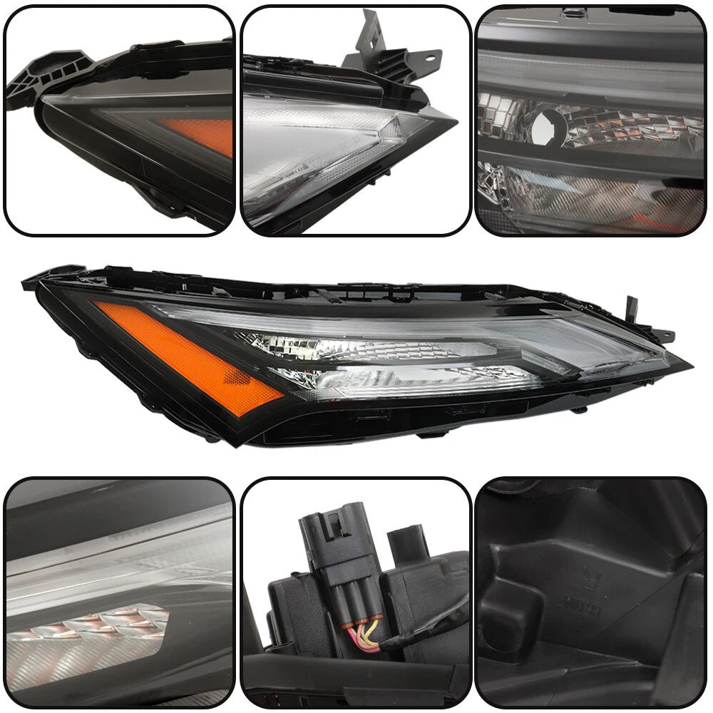 Halogen LED DRL Headlight for Nissan Rogue (2021–2023) - Passenger Side