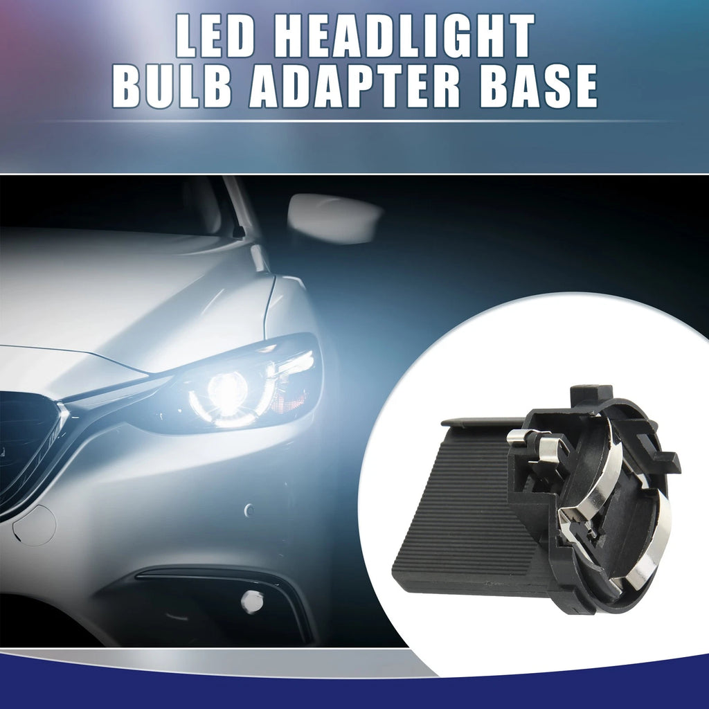 H7 LED Headlight Bulb Adapter Base for Volkswagen (Item) (1999–2010)