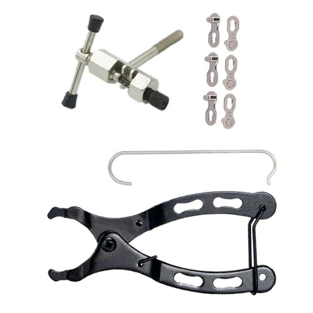 Bicycle Chain Maintenance Kit with Link Plier and 3 Chain Links