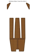 EVA Foam Teak Decking Flooring Mat for Boston Whaler 13 Sport (1982)