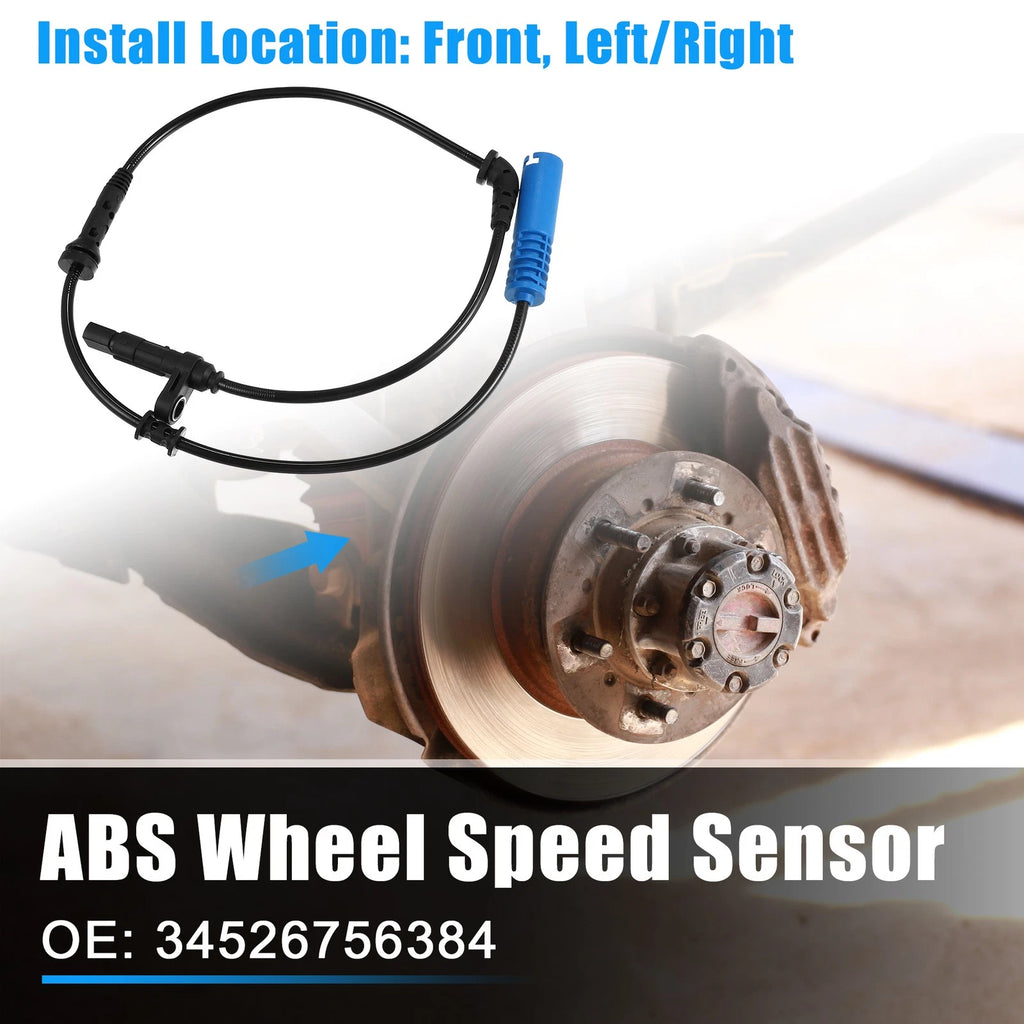 ABS Wheel Speed Sensor 34526756384 for Mini Cooper (2002–2008)
