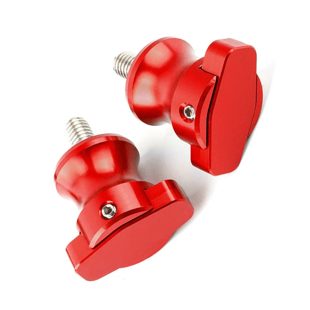 Swingarm Sliders for Honda CBR600RR (2003–2017) 8mm Red Pair