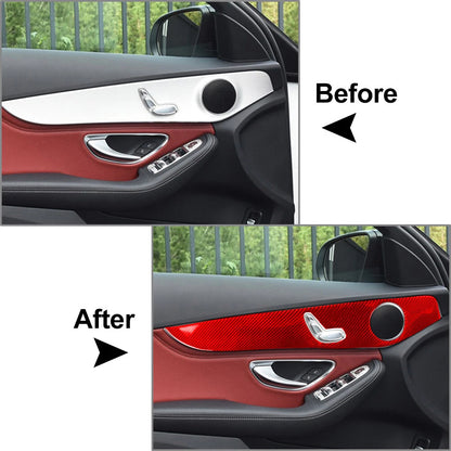 Interior Door Panel Cover for Benz C Class W205 (2014–2021) GLC Class X253 (2016–2021)