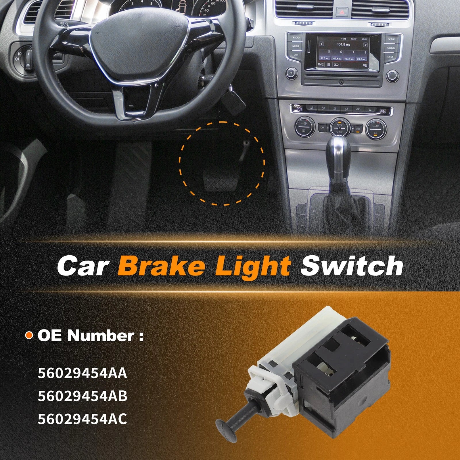 Brake Light Switch for Dodge Durango (2011–2013) 56029454AA