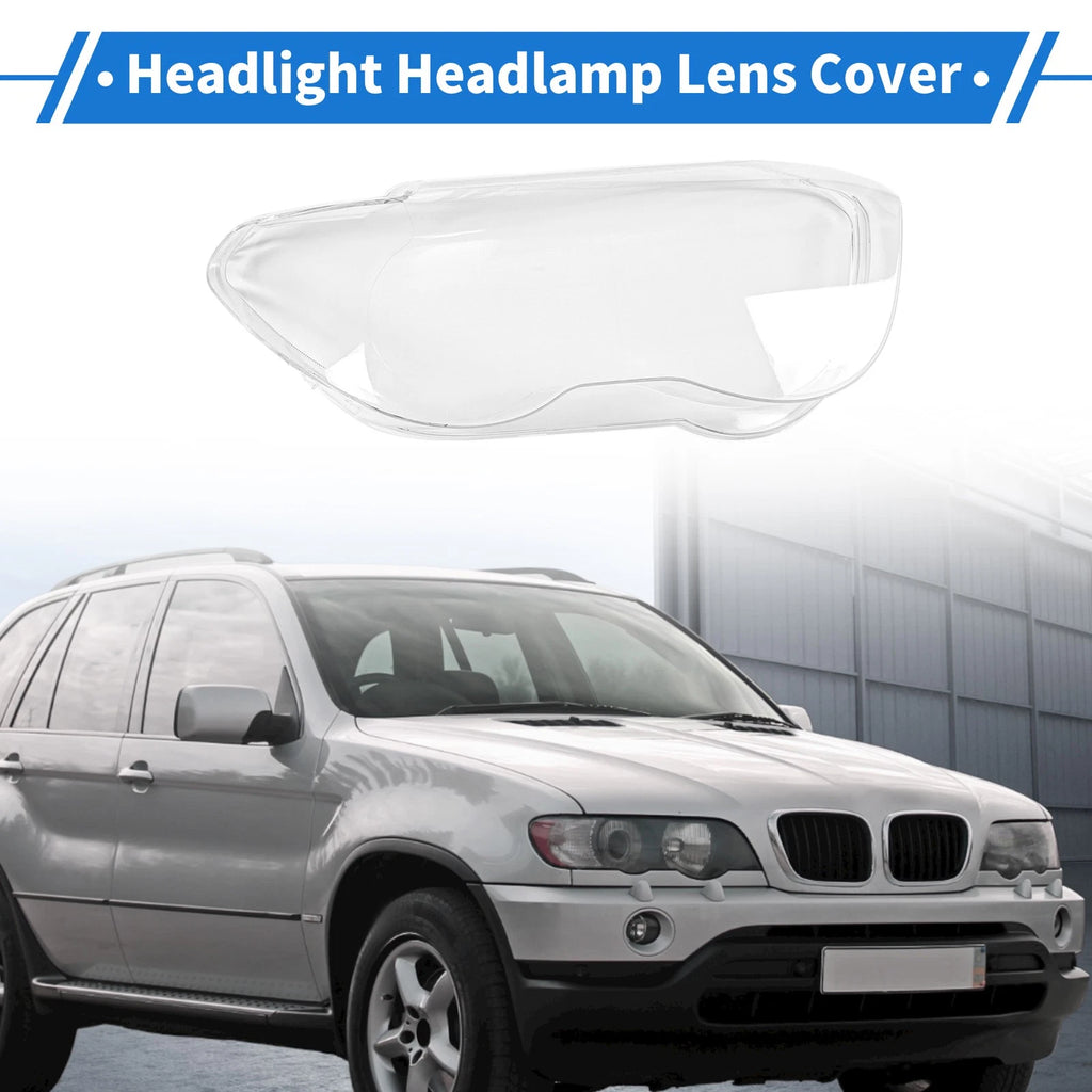 Headlight Lens Cover Front Right for BMW 7 Series E65 E66 (2002–2005)