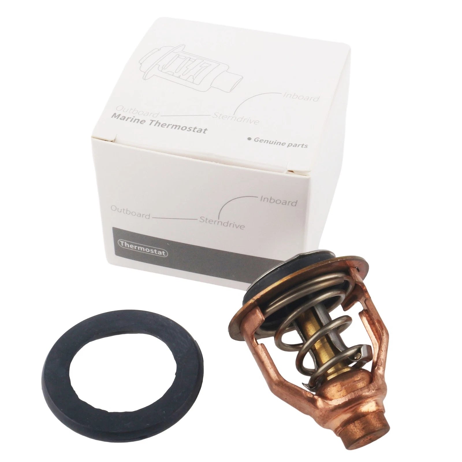 Thermostat with Seal for Yamaha 4 Stroke 300 HP 350 HP (F300 F350) 6AW-12411-00-00