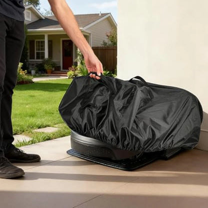 All Weather Robotic Lawnmower Cover with Windproof Secure Fit