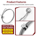 Rear Brake Line for Polaris Sportsman 550 850, Scrambler 850 XP (1911678, 1914132)