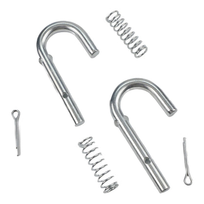 2X Lawn Mower Deck Release Pin and Spring Set for Easy Installation