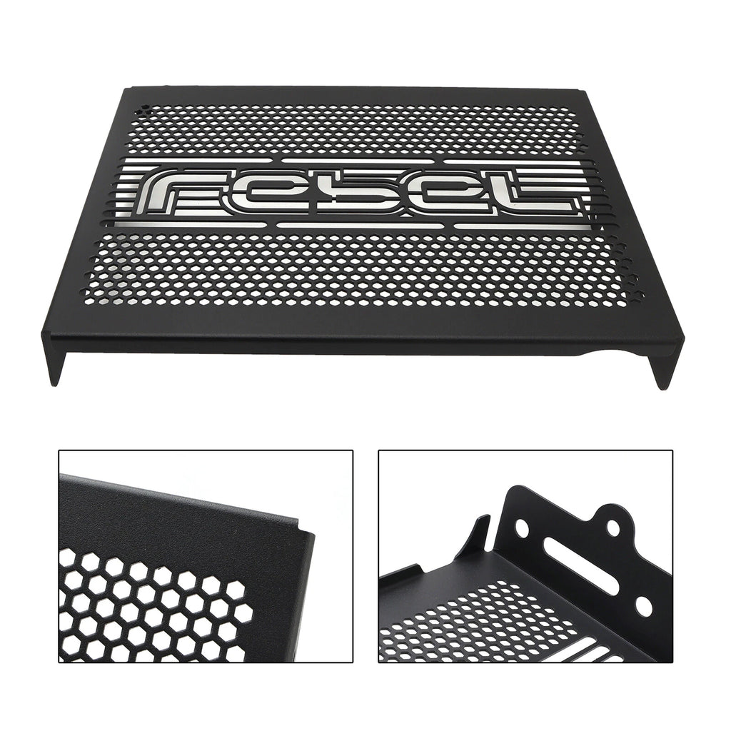 Stainless Steel Radiator Guard Cover for Honda Rebel CMX 300 500 (2017–2020)