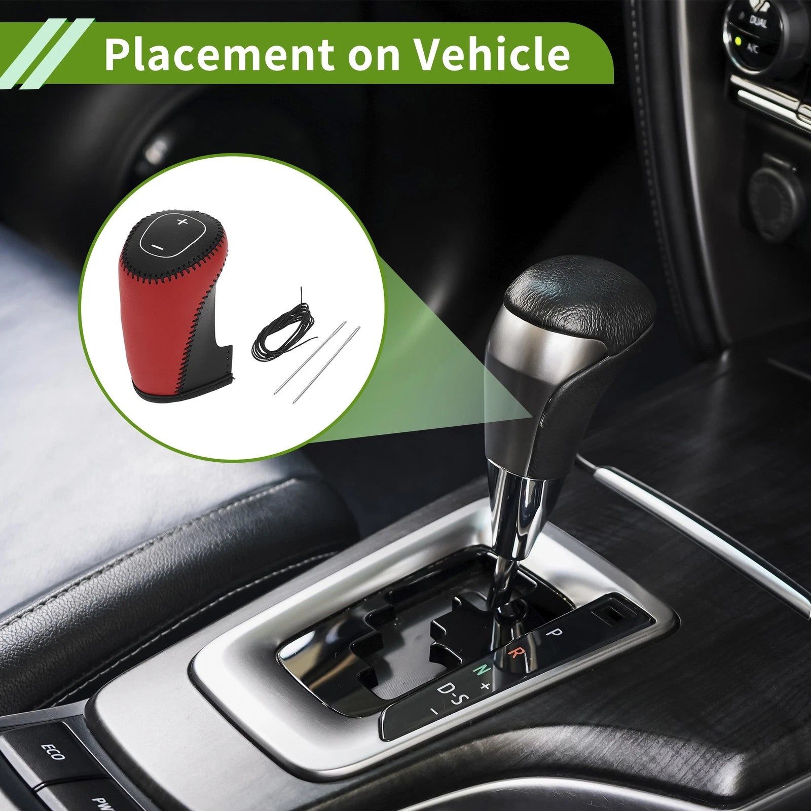 Gear Shift Knob Cover Replacement for Chevrolet Malibu (2016–2020)