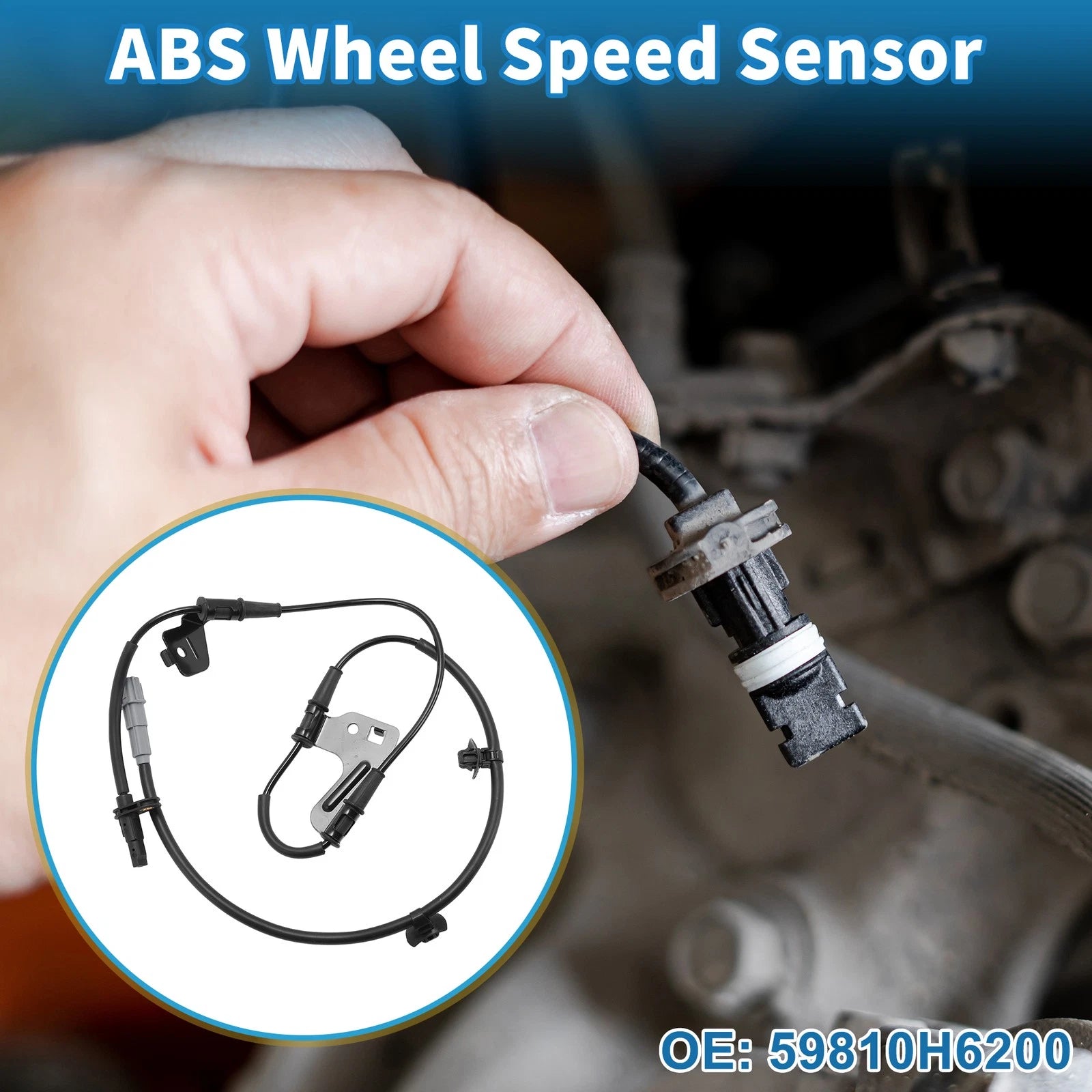 ABS Wheel Speed Sensor Replacement for Hyundai Verna 1.6L (2017–2023)