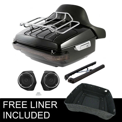 LED Backrest Speakers for Harley Road Street Glide (2014–2026)
