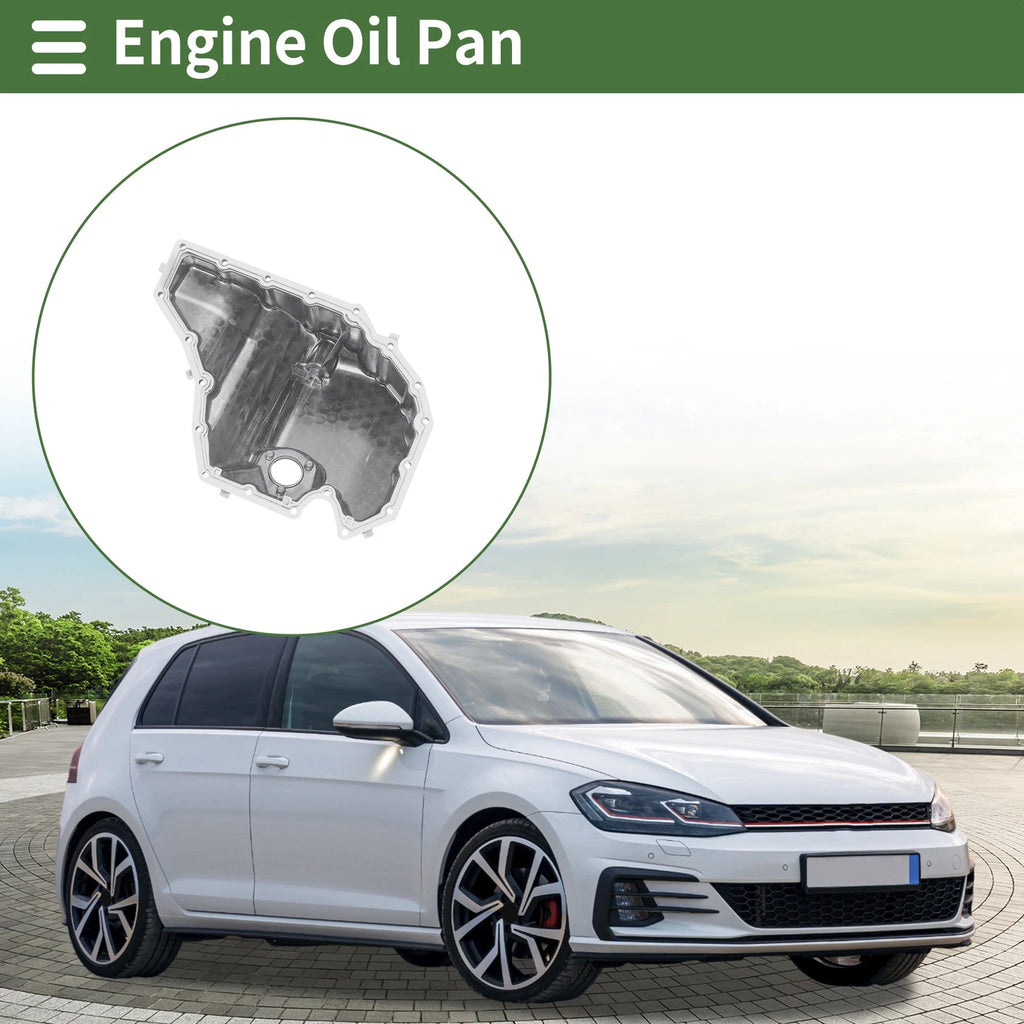 Engine Oil Pan Replacement for Volkswagen A5 2015–2017 Left Side