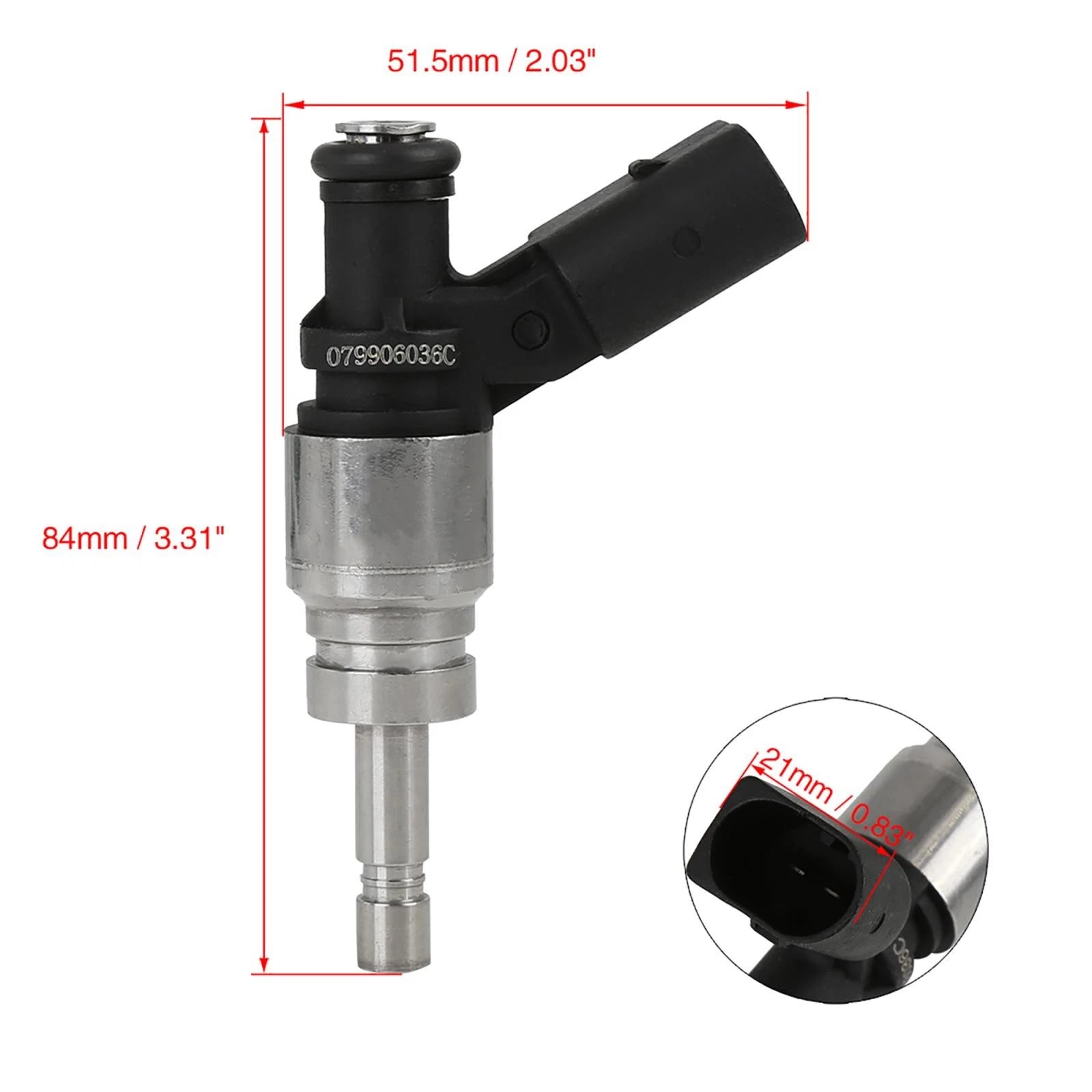 Fuel Injector Nozzle Replacement for Audi A6 A8 Quattro Q7 R8 (2008–2015)