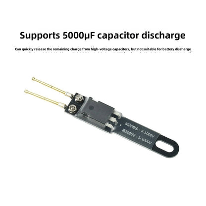 Electrode Polarity Free Capacitor Discharge Pen for Electrical Safety Check