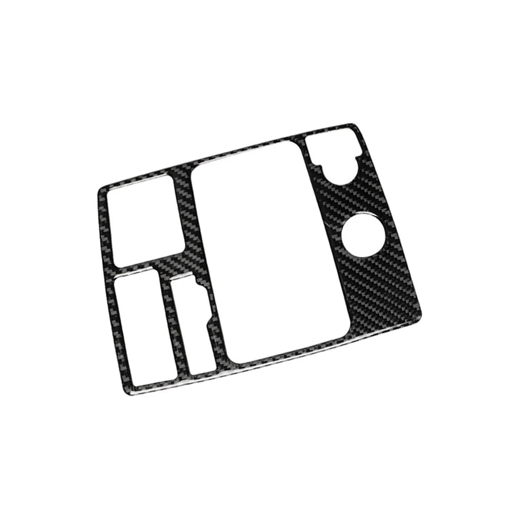 Interior Engine Start Stop Panel Cover Trim for Audi A6 A7 (2012–2018) Carbon Black