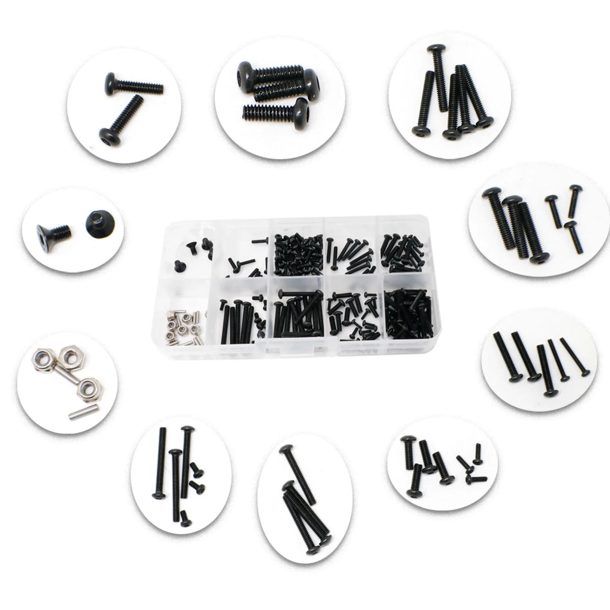 Assorted Metal Screws Kit for Traxxas TRX-4M (1/18)