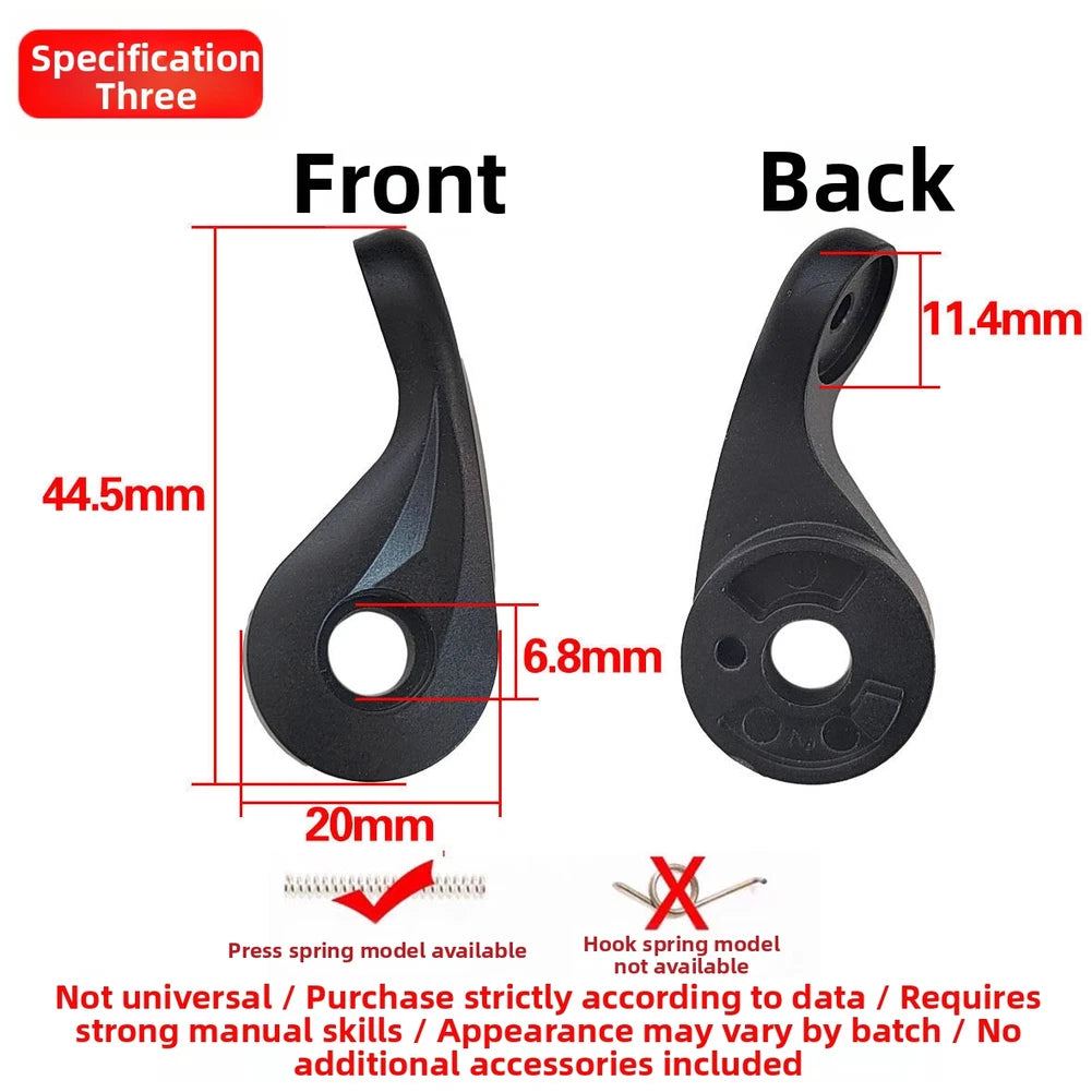 Fishing Reel Accessory Base Support Bracket Line Thrower 35x15.1mm