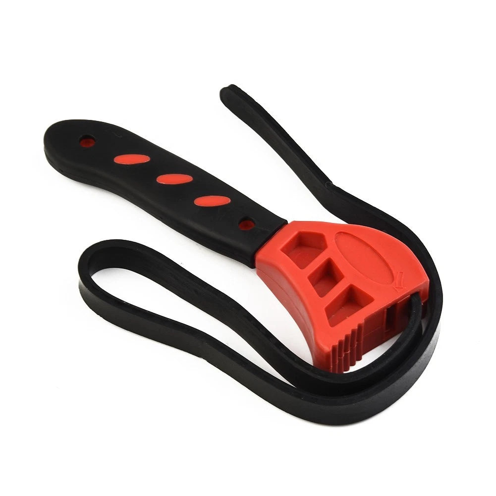 Adjustable Rubber Strap Bottle Opener Tool for
