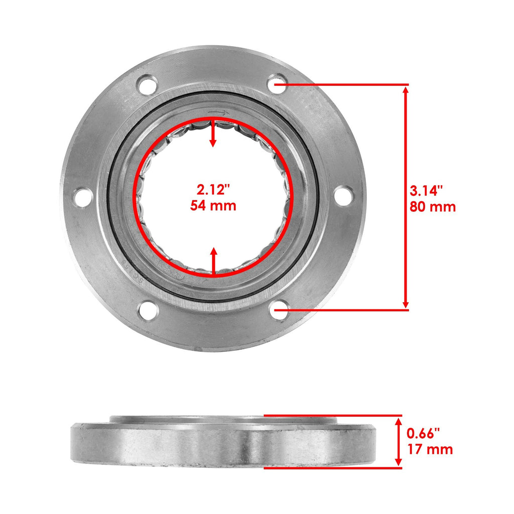 Starter Clutch One Way Bearing Sprag Replacement for Suzuki TL1000R (1998–2003)