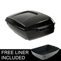 Trunk Backrest Pad Rack Speakers for Harley Road Glide (2015–2025)