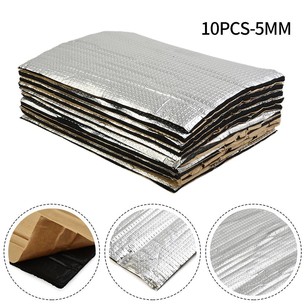 10 Sheet Soundproofing Mat for Vibration Control (Universal)