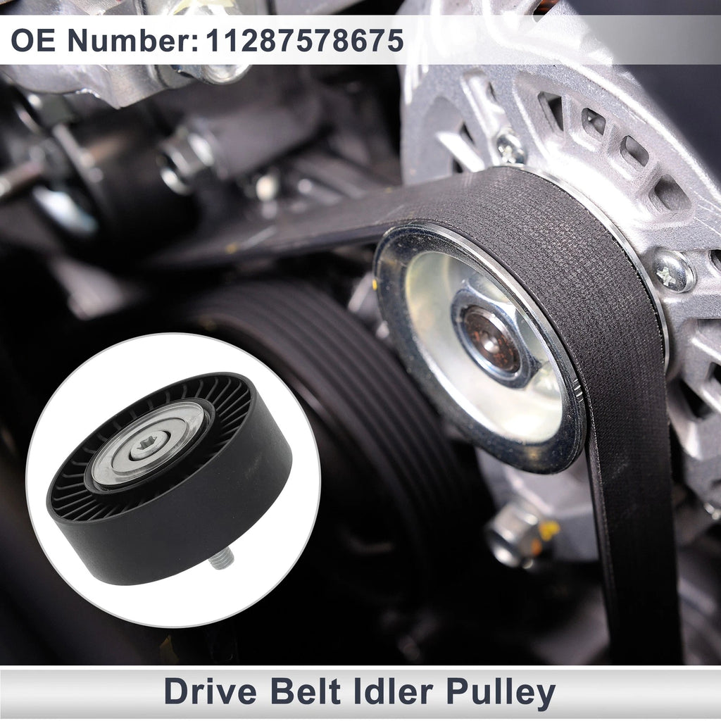 Drive Belt Idler Pulley Replacement for BMW Series 3 2008–2012