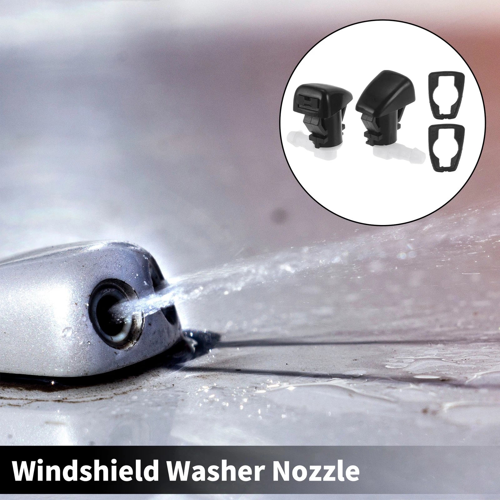 Front Windshield Washer Nozzles 2PCS Replacement for Chevy Colorado (2015–2023)