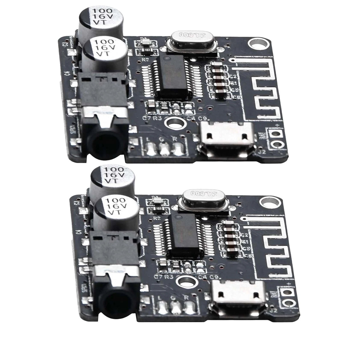 2 Piece Bluetooth 5.0 Amplifier Module for Computer Sound Box Speaker