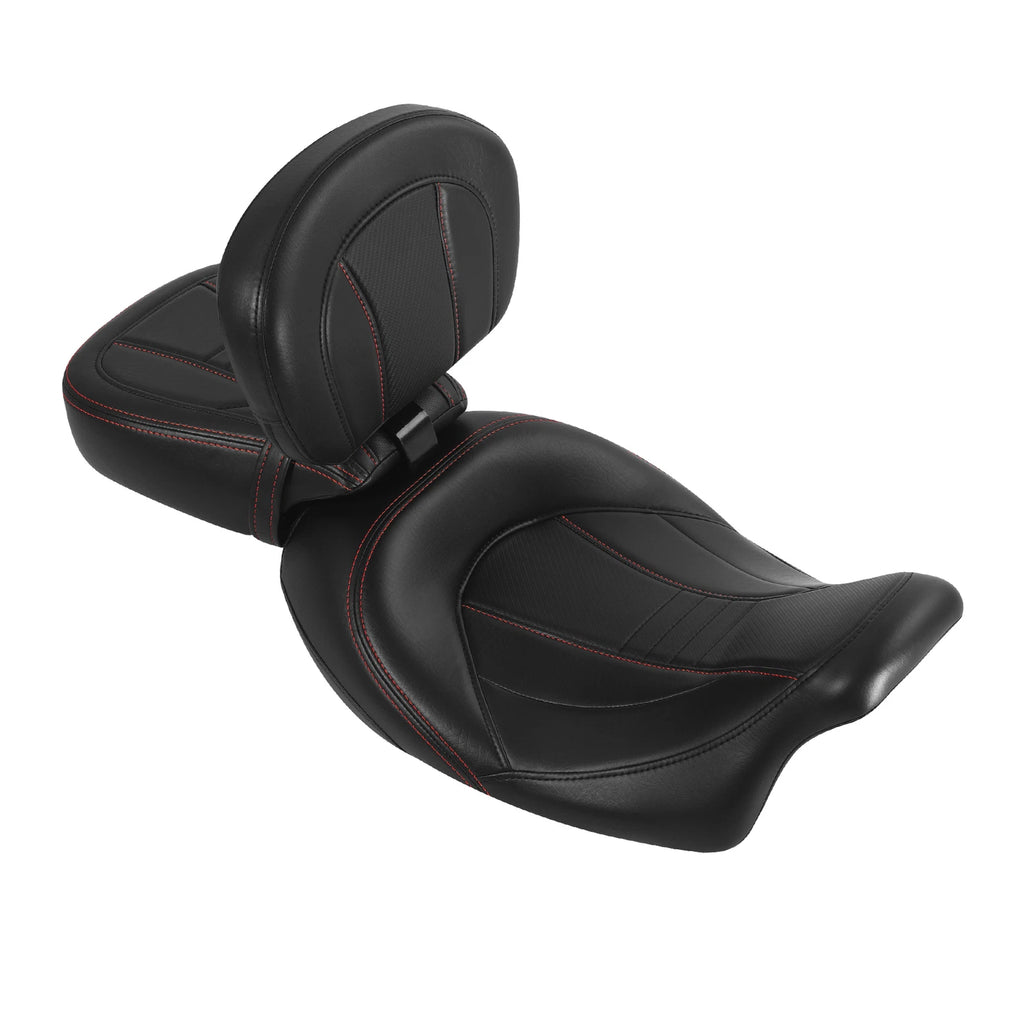 Seat Backrest Pad for Harley Street Glide (2009–2023) Black