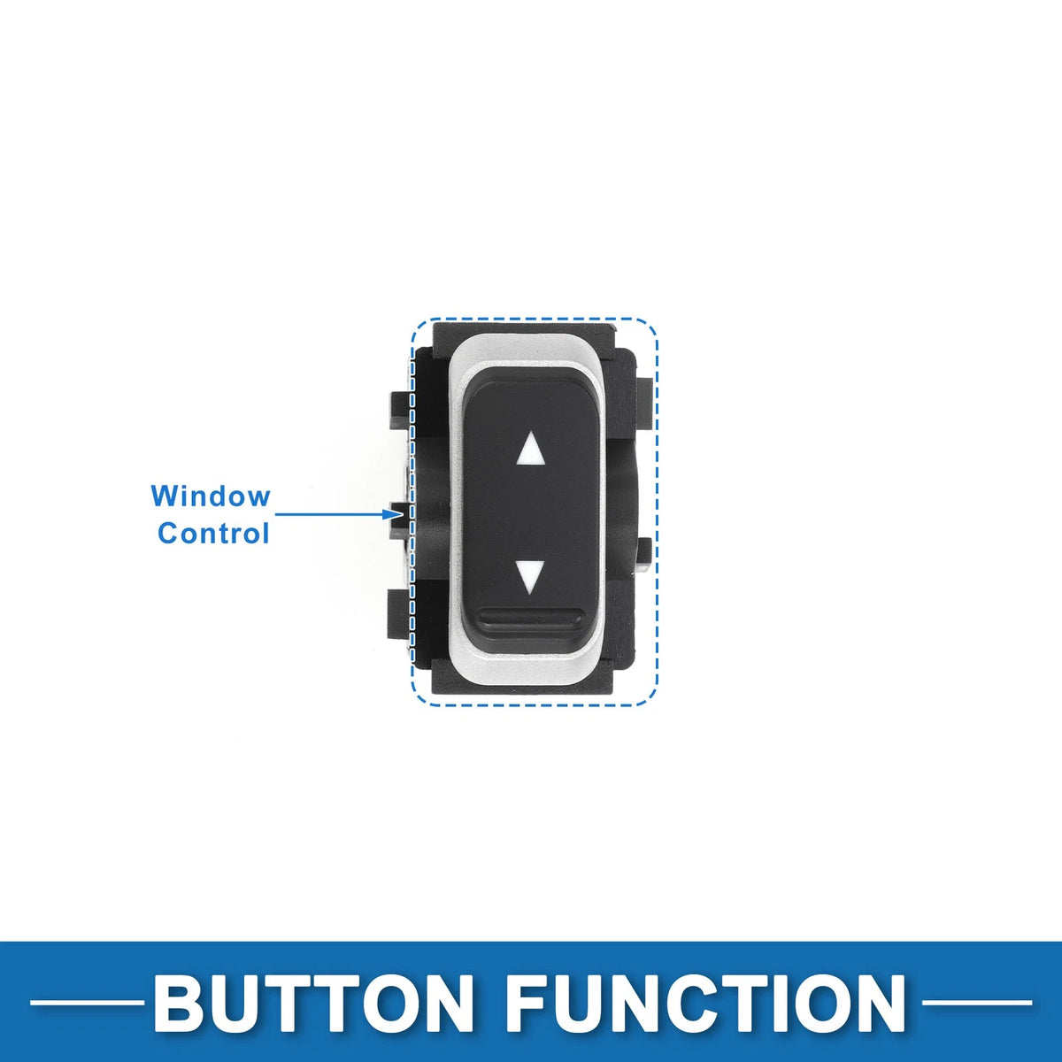 Front Side Power Window Switch for Lincoln Town Car (2003–2008) No.5W1Z14529AA