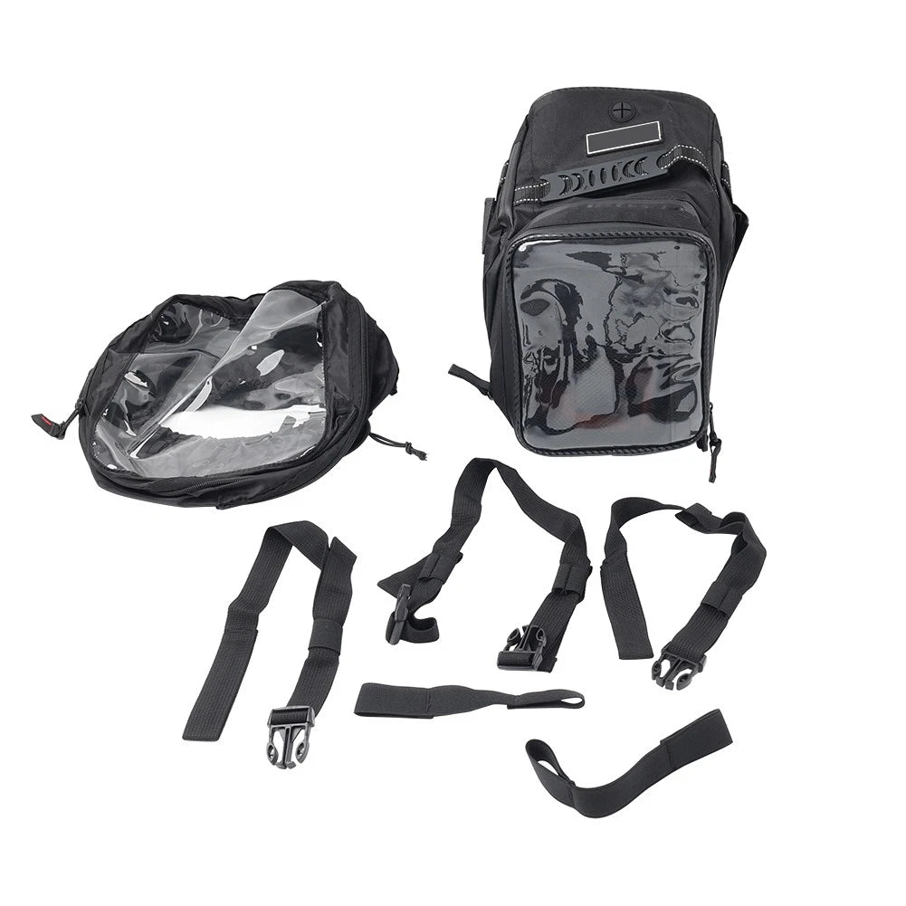 Universal Motorcycle Tank Bag with Strap for Honda, Harley