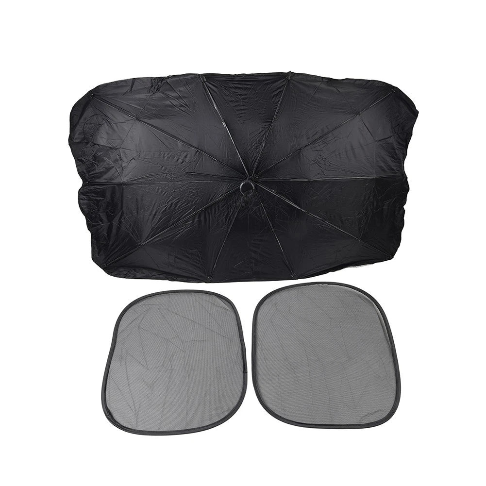 Windshield Sun Shade Umbrella for Car (Universal Fit)