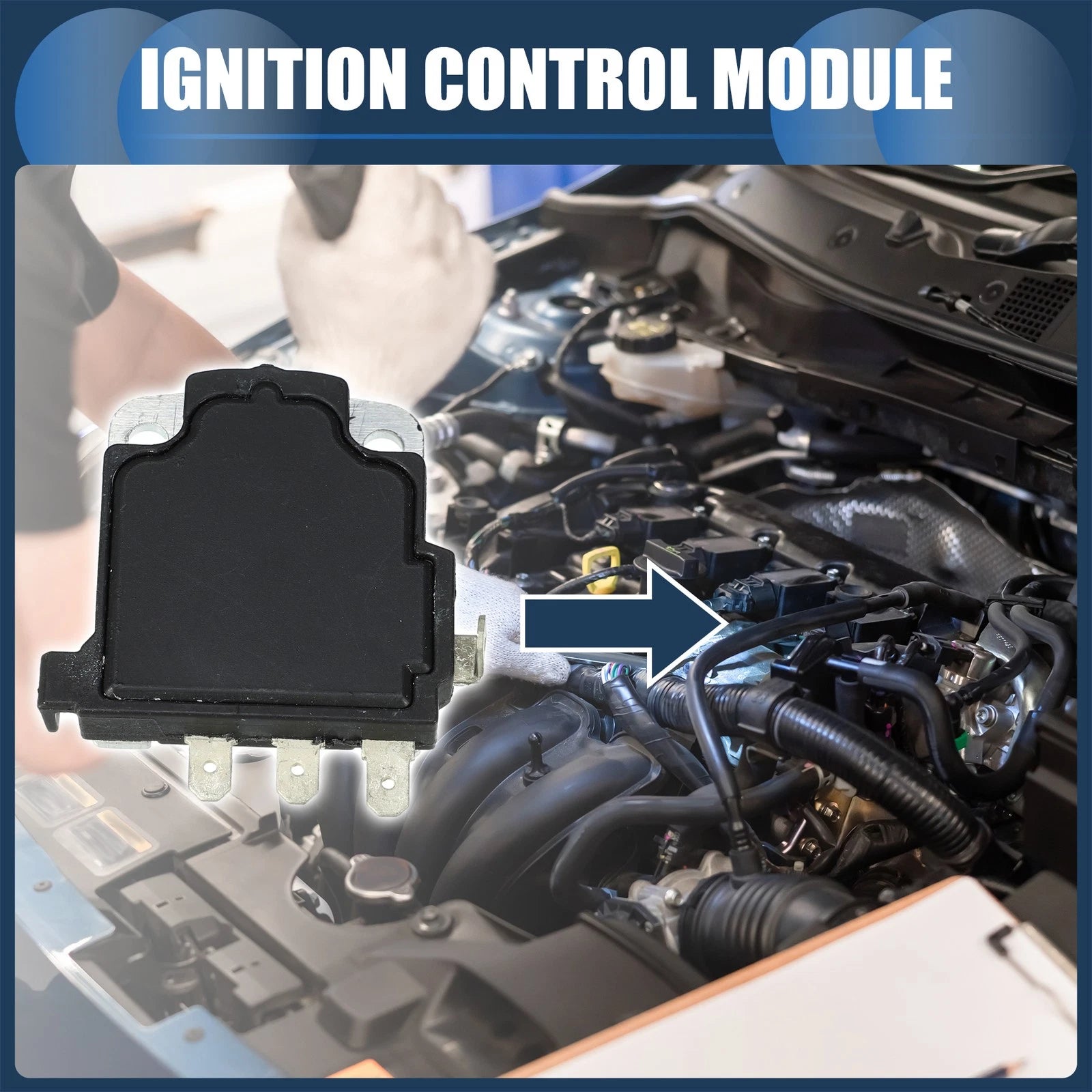 Ignition Control Module No. 06302PT2A00 for Honda Wagovan Civic