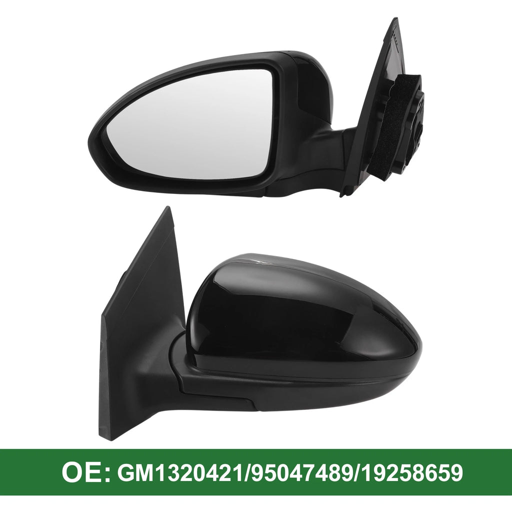 Door Mirror Replacement Left Driver Side 5 Pins for Chevrolet Cruze (2011–2015)
