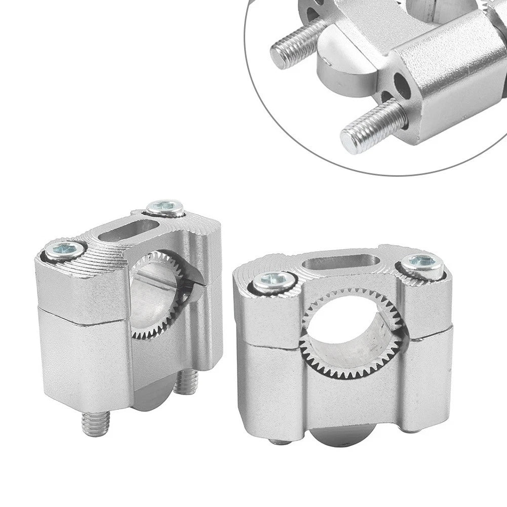 HandleBar Fat Bar Mount Clamps Risers Adaptor for Dirt Pit Bike ATV