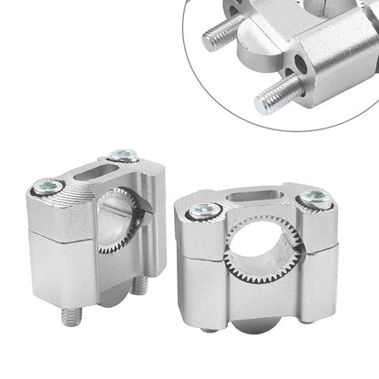 HandleBar Fat Bar Mount Clamps Risers Adaptor for Dirt Pit Bike ATV