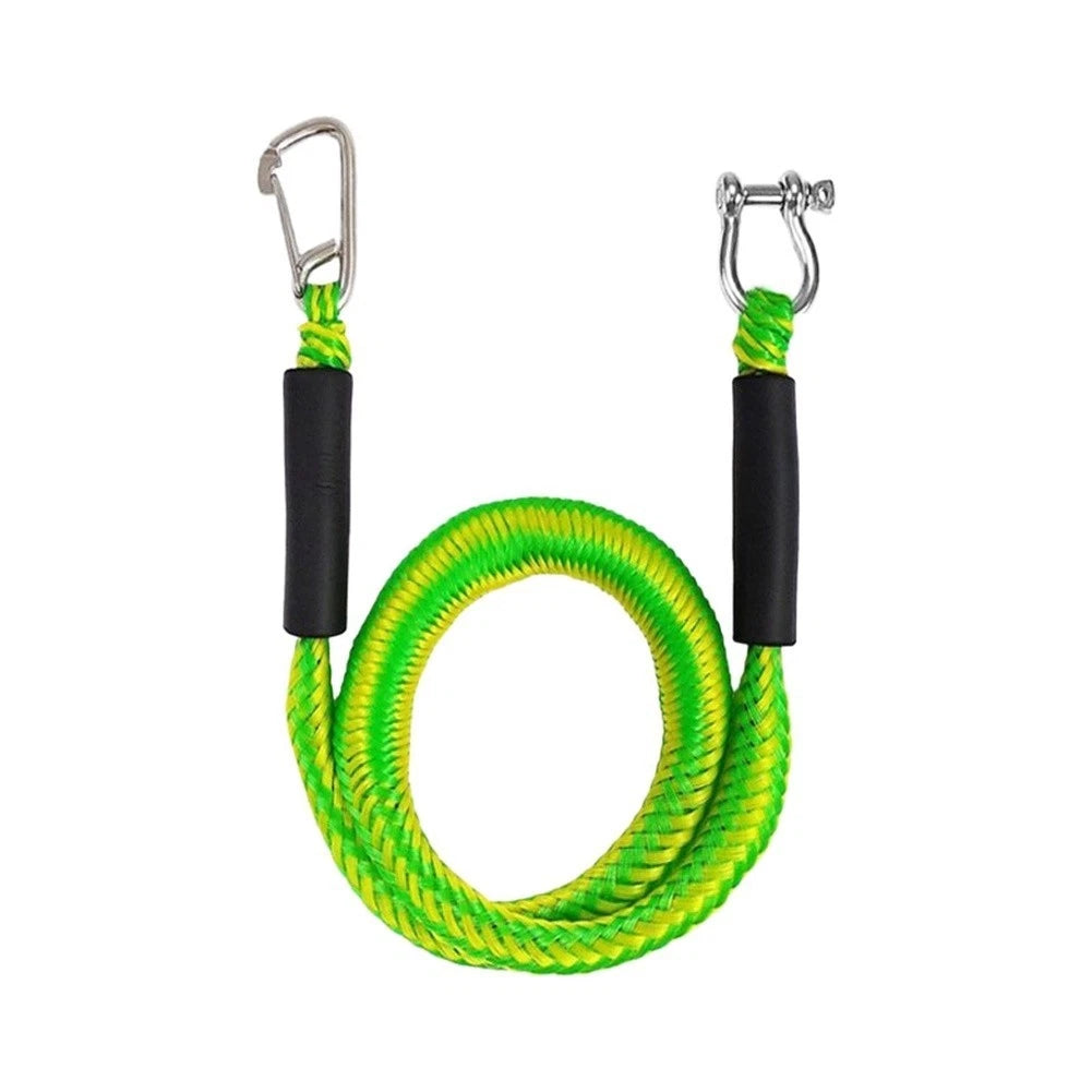 14FT Bungee Line for Boat Docking with 316 SS Shackle (Kayaks)
