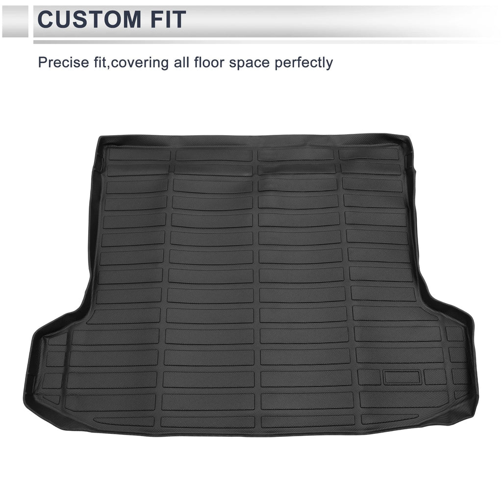 Rear Cargo Liner Trunk Mat TPE for Hyundai Tucson 2022–2024 Long Grid