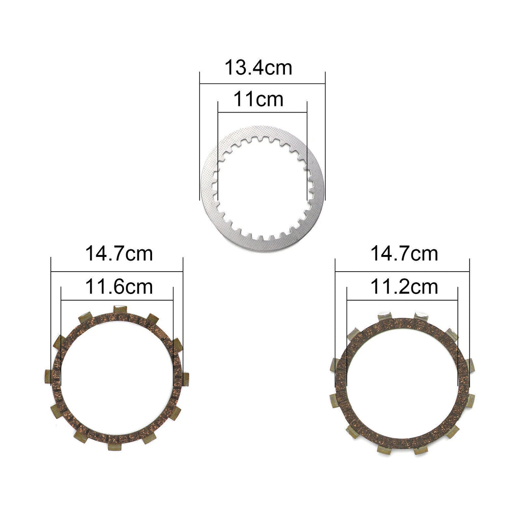 Clutch Kit for Yamaha TT600 XT400 XT500 XT600 SRX400 (1980–2000)