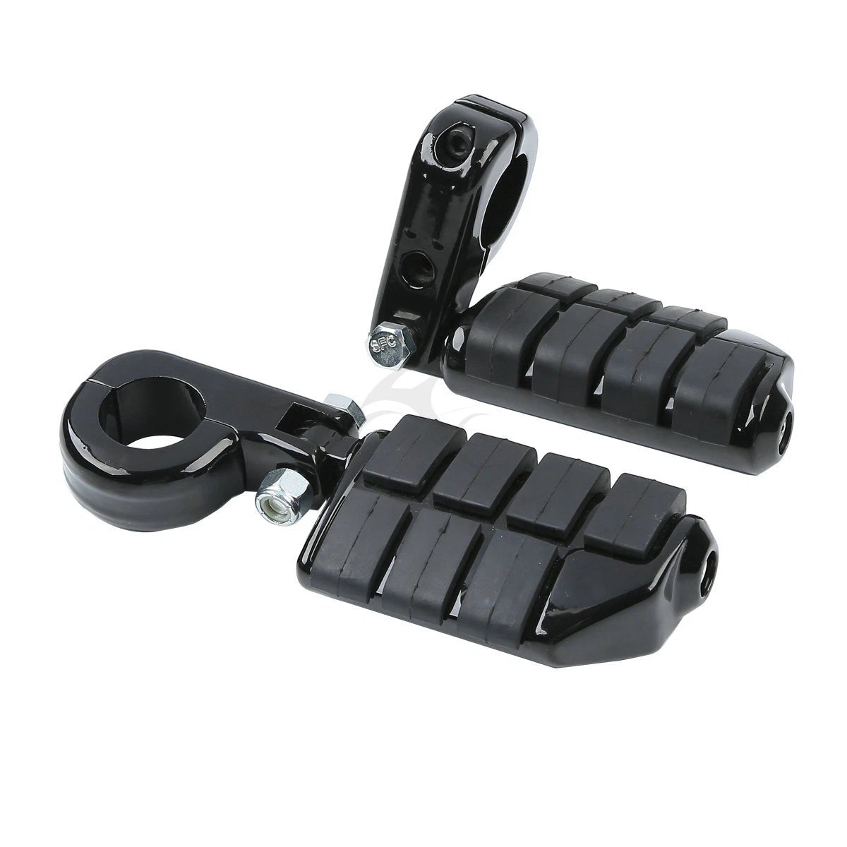 1.25" Highway Engine Guard Footpeg Mount Clamps for