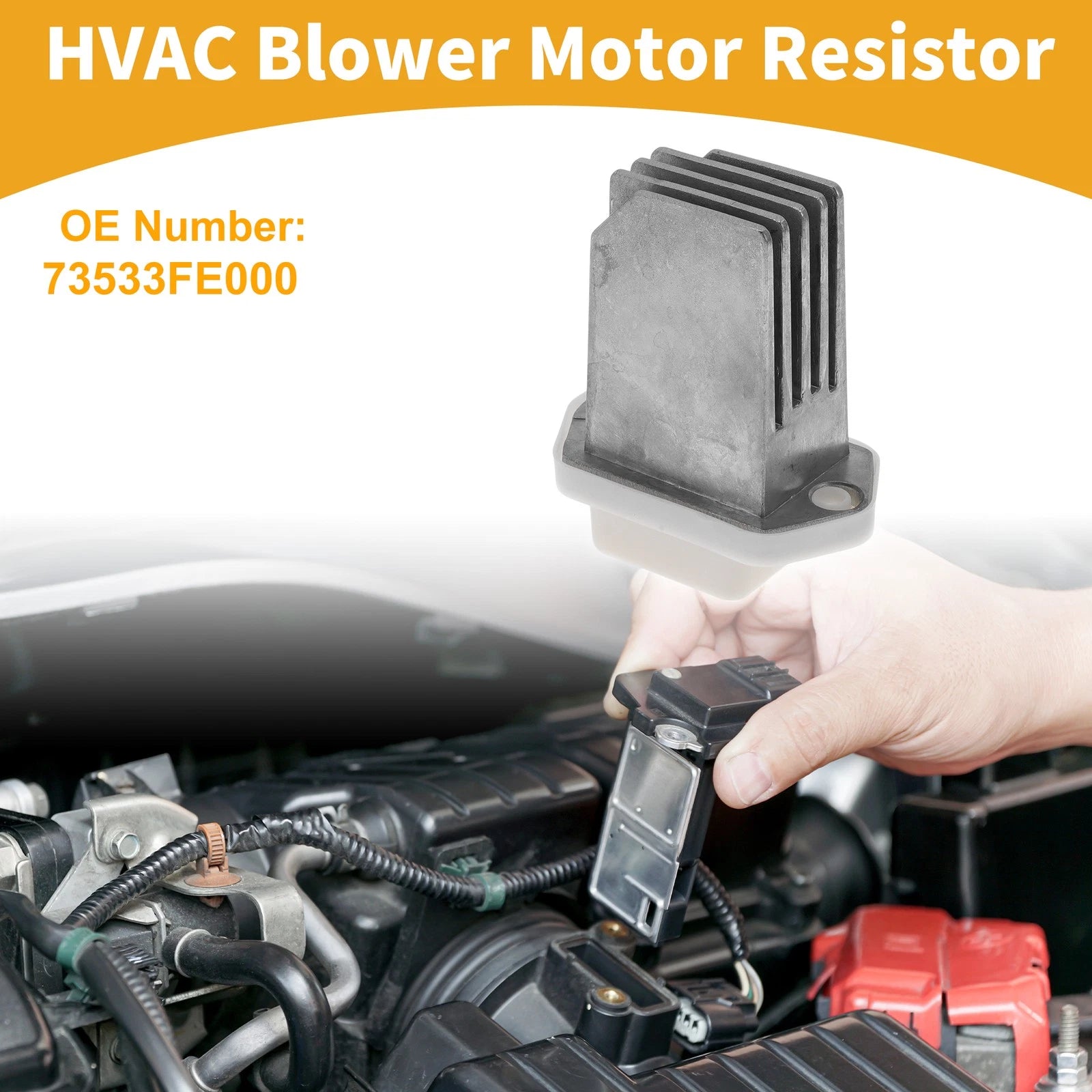 HVAC Blower Motor Resistor Replacement for Subaru Impreza (2011–2016)
