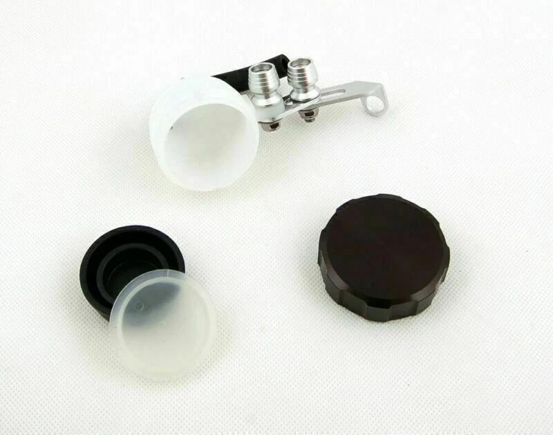 Clutch Brake Oil Fluid Reservoir for Honda Kawasaki Suzuki Yamaha Ducati (T9)